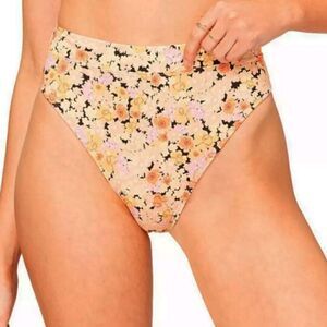 Billabong Forever Dazed Floral High Rise Bikini Bottom